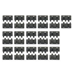 [MP] Накладки 16-PIECE RAIL PANEL KIT - BLACK